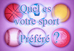 personnellement le tenis et le basket